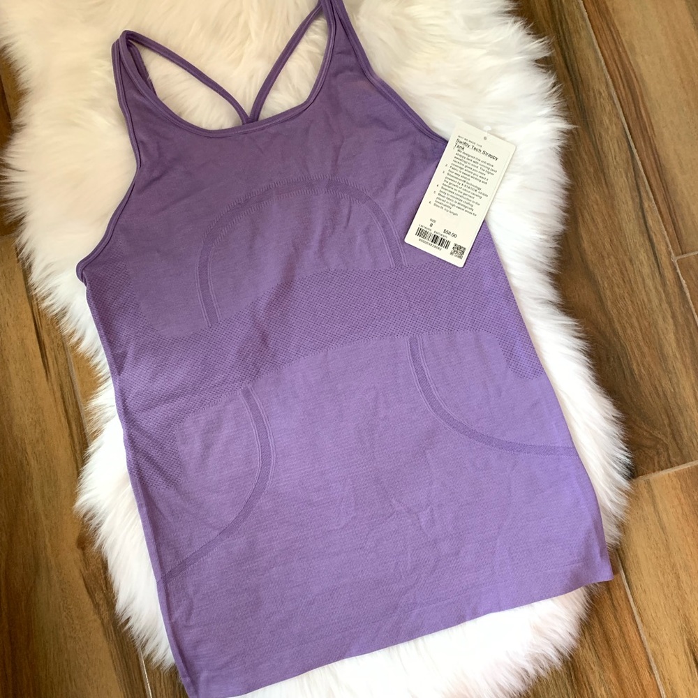 NWT lululemon swiftly tech strappy tank top ENTI - Picture 3 of 5